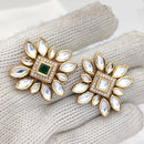 Jewel Addiction Gold Plated Kundan Adjustable Ring (1 Piece Only)