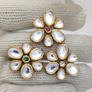 Jewel Addiction Gold Plated Kundan Adjustable Ring (1 Piece Only)