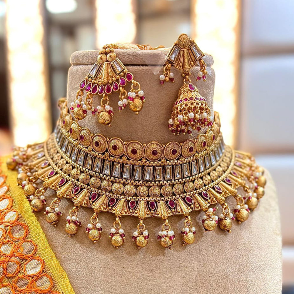 Malabar Gold Bridal Choker Set Choker Necklace Designs In Gold