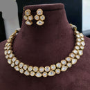 Jewel Addiction Gold Plated Kundan Stone Necklace Set