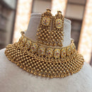Jewel Addiction Gold Plated Pota Stone Necklace Set