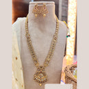 Jewel Addiction Gold Plated Pota Stone And Beads Long Necklace Set