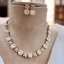 Jewel AddictionGold Polki Kundan Traditional Charm with Modern Elegance Necklace Set