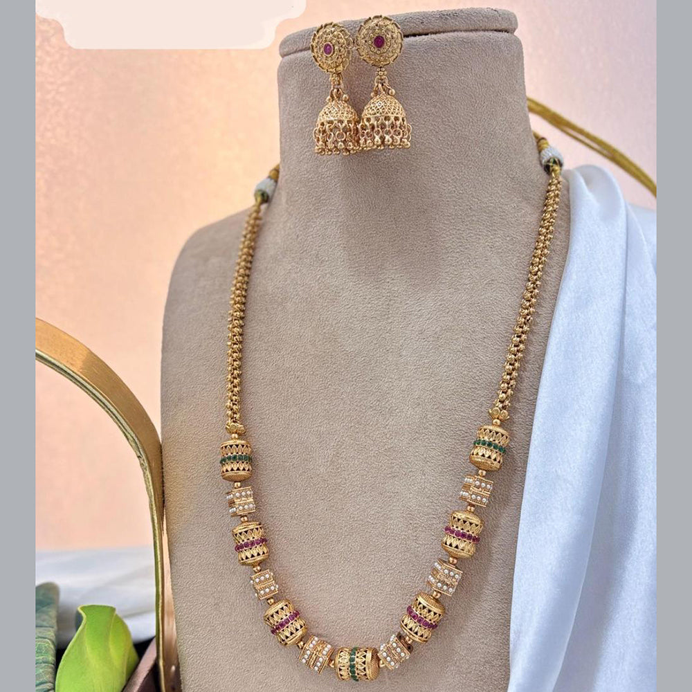 Jewel Addiction Gold Plated Necklace Set