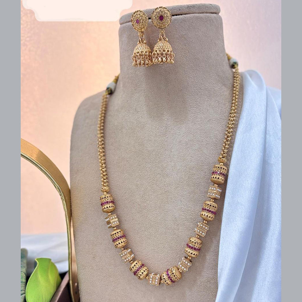 Jewel Addiction Gold Plated Necklace Set
