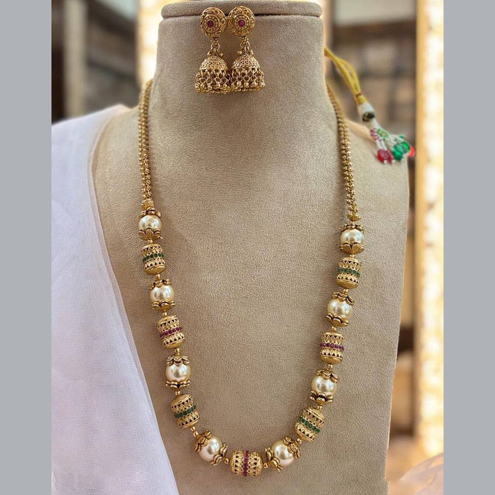 Jewel Addiction Gold Plated Necklace Set