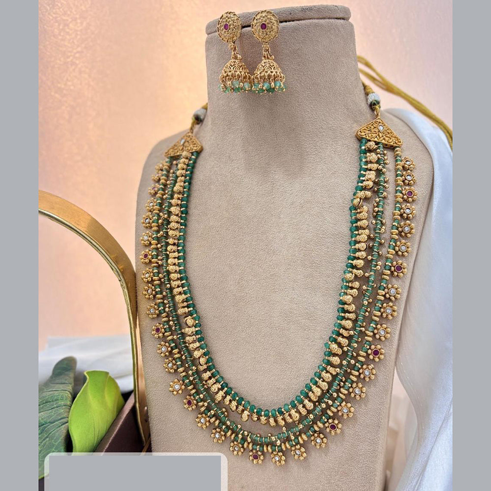 Jewel Addiction Gold Plated Necklace Set