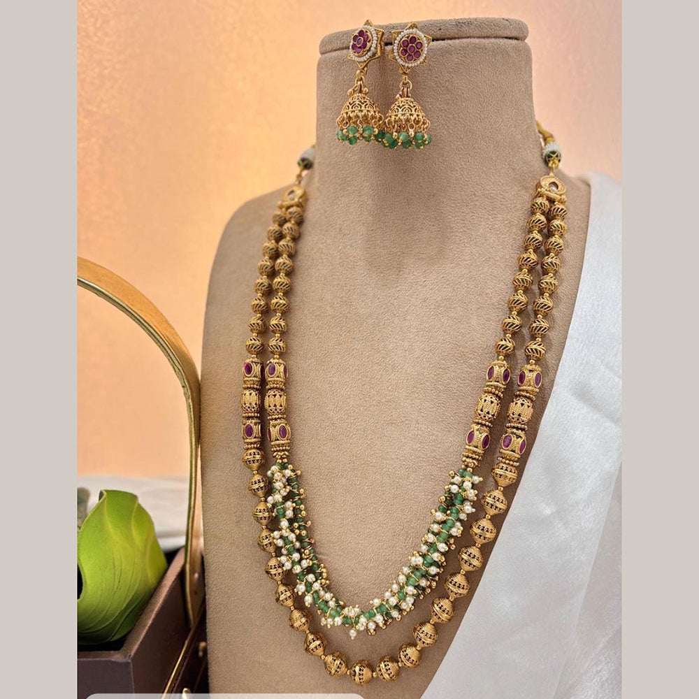 Jewel Addiction Gold Plated Necklace Set