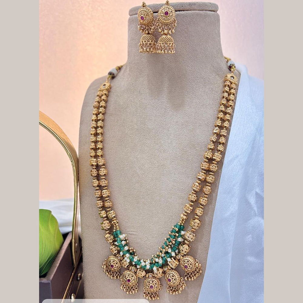 Jewel Addiction Gold Plated Necklace Set