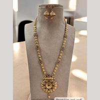 Jewel Addiction Gold Plated with Pota Sparkle Ethnic Glam Long Necklace Set