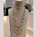 Jewel Addiction Gold Plated with Pota Sparkle Ethnic Glam Long Necklace Set