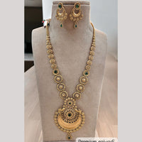 Jewel Addiction Gold Plated with Pota Sparkle Ethnic Glam Long Necklace Set