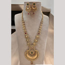 Jewel Addiction Gold Plated with Pota Sparkle Ethnic Glam Long Necklace Set