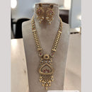Jewel Addiction Gold Plated with Pota Sparkle Ethnic Glam Long Necklace Set