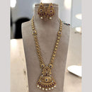 Jewel Addiction Gold Plated with Pota Sparkle Ethnic Glam Long Necklace Set