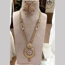 Jewel Addiction Gold Plated Pota Stone And Beads Long Necklace Set