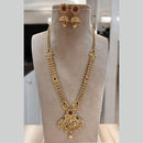 Jewel Addiction Gold Plated Pota Stone Long Necklace Set