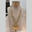 Jewel Addiction Gold Plated Pota Stone Long Necklace Set