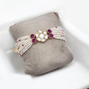 Jewel Addiction Gold Plated Polki Kundan Bracelet