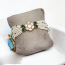 Jewel Addiction Gold Plated Polki Kundan Bracelet