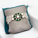 Jewel Addiction Gold Plated Polki Kundan Bracelet