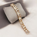 Jewel Addiction Gold Plated Polki Kundan Bracelet