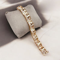 Jewel Addiction Gold Plated Polki Kundan Bracelet