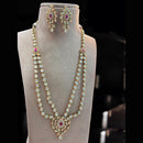 Jewel Addiction Gold Plated Polki Kundan Necklace Set