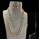 Jewel Addiction Gold Plated Polki Kundan Necklace Set