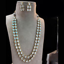 Jewel Addiction Gold Plated Polki Kundan Necklace Set