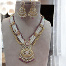 Jewel Addiction Desi Royal Kundan And Pearl Necklace Set