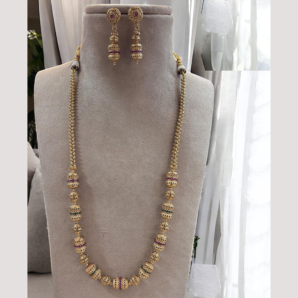 Jewel Addiction  Cultural Chic Pota Stone Long Necklace Set