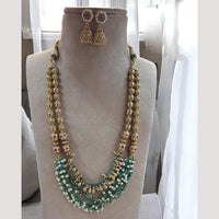 Jewel Addiction  Cultural Chic Pota Stone Long Necklace Set
