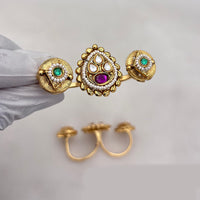 Jewel Addiction Exclusive Designer Pota and Pearl Ring
