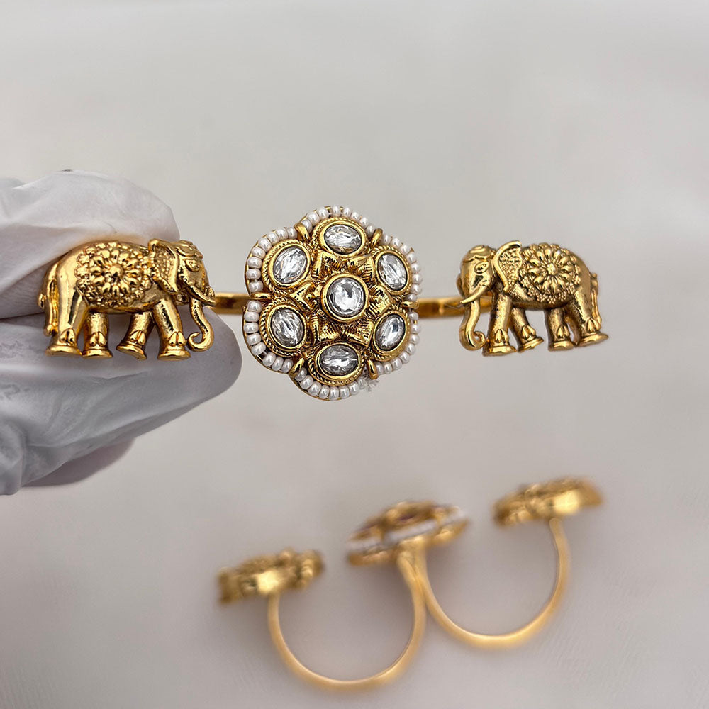 Jewel Addiction Exclusive Designer Pota and Pearl Ring