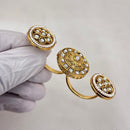 Jewel Addiction Exclusive Designer Pota and Pearl Ring