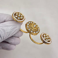 Jewel Addiction Exclusive Designer Pota and Pearl Ring