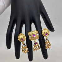 Jewel Addiction Exclusive Designer Pota and Pearl Ring