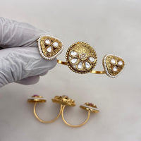 Jewel Addiction Exclusive Designer Pota and Pearl Ring
