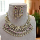 Jewel Addiction Trend Meets Tradition Pota Stone Modern Shine Necklace Set
