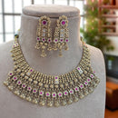 Jewel Addiction Trend Meets Tradition Pota Stone Modern Shine Necklace Set