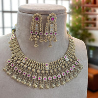 Jewel Addiction Trend Meets Tradition Pota Stone Modern Shine Necklace Set