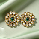 Jewel Addiction Stylish Pota Stone Stud Earrings
