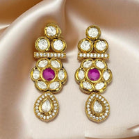 Jewel Addiction Trendy Pota And Austrian Stone Dangler Earrings