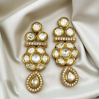 Jewel Addiction Trendy Pota And Austrian Stone Dangler Earrings