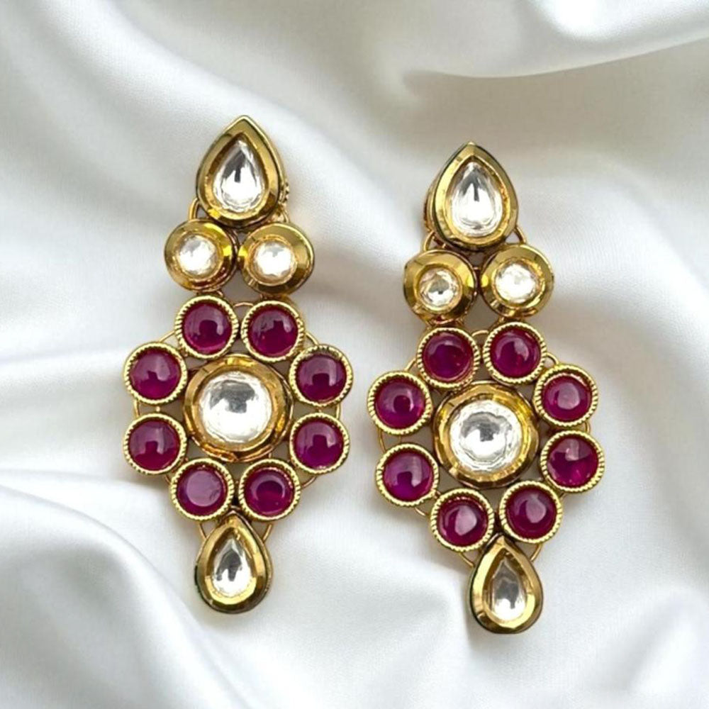 Jewel Addiction Trendy Pota Dangler Earrings