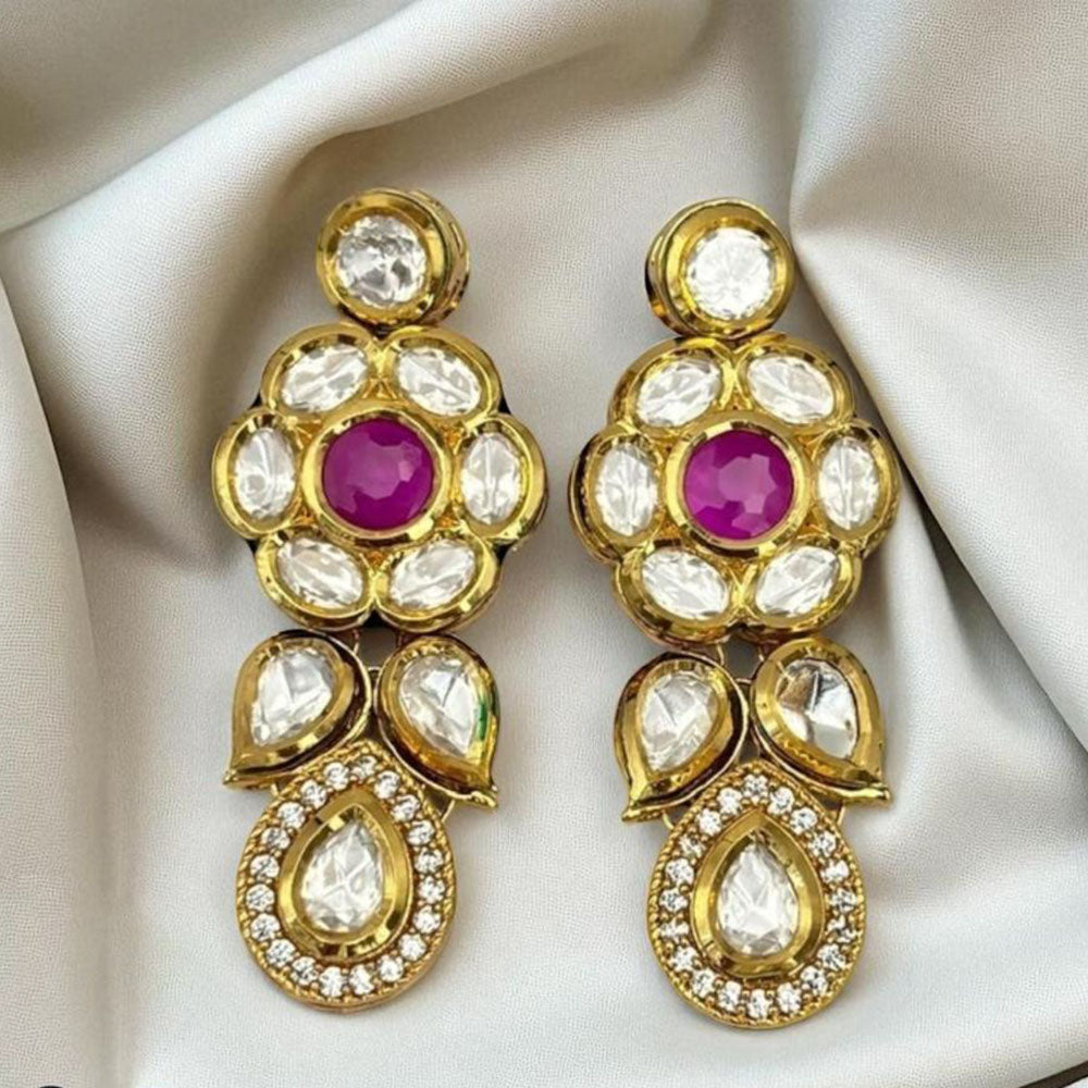 Jewel Addiction Trendy Pota And Austrian Stone Dangler Earrings