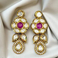 Jewel Addiction Trendy Pota And Austrian Stone Dangler Earrings