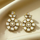Jewel Addiction Trendy Pota And Austrian Stone Dangler Earrings