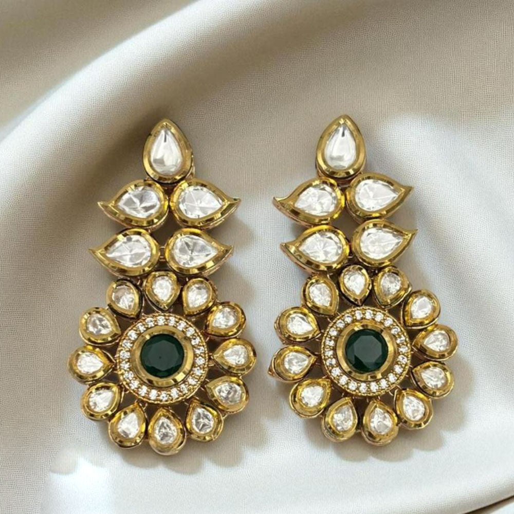 Jewel Addiction Trendy Pota And Austrian Stone Dangler Earrings